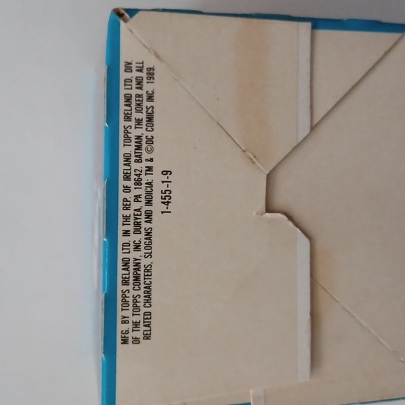 1989 BATMAN Topps Batman Movie COMPLETE BOXED CARD SET 2nd Series - Picture 6 of 7